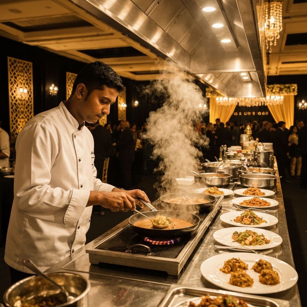 Live Cooking Counters